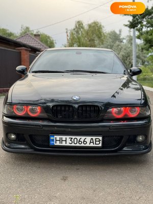 BMW 5 Series, 1997, Газ пропан-бутан / Бензин, 2.49 л., 280 тыс. км, Седан, Чорный, Одесса Cars-Pr-67378 фото