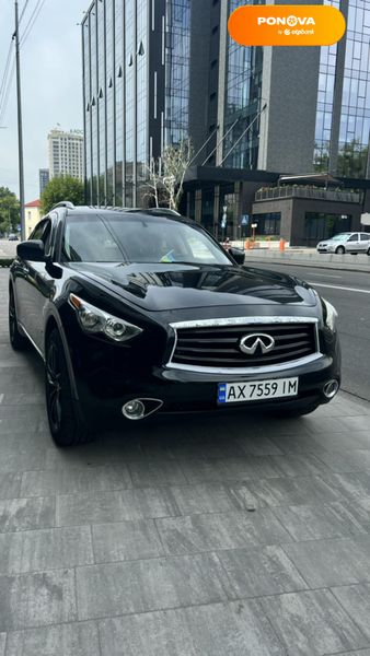 Infiniti QX70, 2013, Бензин, 3.7 л., 92 тыс. км, Внедорожник / Кроссовер, Чорный, Киев Cars-Pr-63600 фото