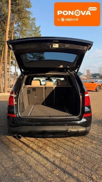 BMW X3, 2015 г., Бензин, 241 тыс. км, Внедорожник / Кроссовер, Чорный, Киев AT-10416071 фото