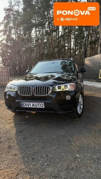 BMW X3, 2015 г., Бензин, 241 тыс. км, Внедорожник / Кроссовер, Чорный, Киев AT-10416071 фото