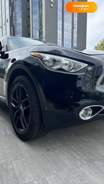 Infiniti QX70, 2013, Бензин, 3.7 л., 90 тис. км, Позашляховик / Кросовер, Чорний, Київ Cars-Pr-63600 фото