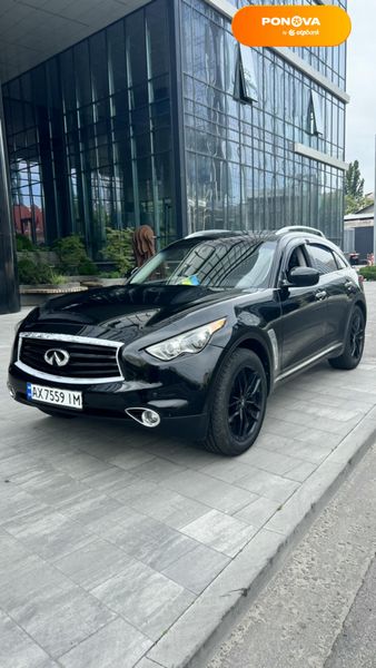 Infiniti QX70, 2013, Бензин, 3.7 л., 92 тыс. км, Внедорожник / Кроссовер, Чорный, Киев Cars-Pr-63600 фото