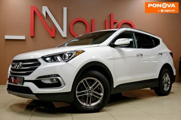 Hyundai Santa FE, 2019, Бензин, 2.4 л., 135 тис. км, Позашляховик / Кросовер, Білий, Одеса 278466 фото