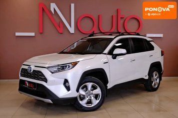 Toyota RAV4 PHEV, 2020 р., Гібрид (HEV), 111 тис. км, Позашляховик / Кросовер, Білий, Одеса AT-10414313 фото