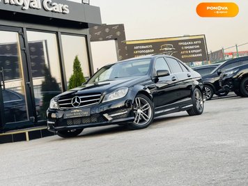 Mercedes-Benz C-Class, 2013, Бензин, 1.8 л., 168 тис. км, Седан, Чорний, Харків 109844 фото