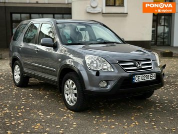 Honda CR-V, 2006, Дизель, 2.2 л., 398 тис. км, Позашляховик / Кросовер, Сірий, Чернівці 278670 фото