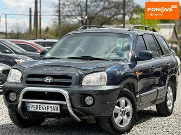 Hyundai Santa FE, 2005 р., Бензин, 334 тис. км, Позашляховик / Кросовер, Чорний, Дніпро (Дніпропетровськ) AT-10417788 фото