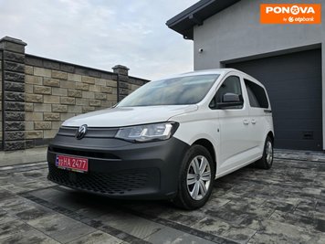 Volkswagen Caddy, 2021, Дизель, 1.97 л., 148 тис. км, Мінівен, Білий, Луцьк 280956 фото