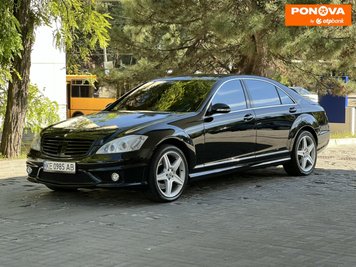 Mercedes-Benz S-Class, 2008, Газ пропан-бутан / Бензин, 5.5 л., 189 тис. км, Седан, Чорний, Дніпро (Дніпропетровськ) Cars-Pr-271789 фото