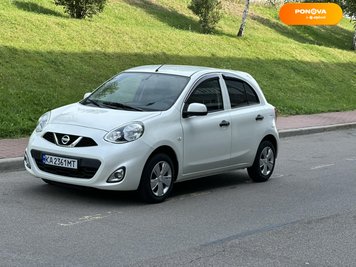 Nissan March, 2018, Бензин, 1.2 л., 86 тис. км, Хетчбек, Білий, Київ Cars-Pr-188901 фото