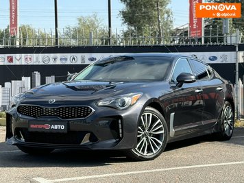 Kia Stinger, 2018, Бензин, 2 л., 68 тис. км, Фастбек, Чорний, Київ 200981 фото