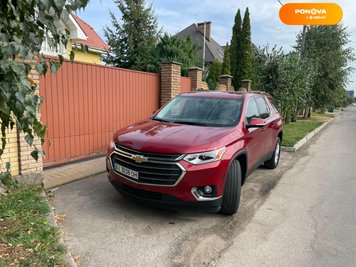 Chevrolet Traverse, 2020, Бензин, 3.56 л., 34 тис. км, Позашляховик / Кросовер, Червоний, Київ Cars-Pr-248658 фото