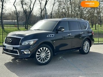 Infiniti QX80, 2016, Бензин, 5.55 л., 160 тис. км, Позашляховик / Кросовер, Чорний, Дніпро (Дніпропетровськ) Cars-Pr-179978 фото