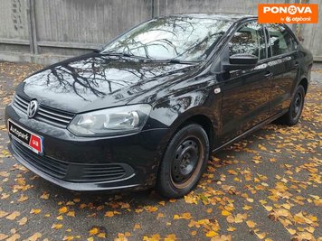 Volkswagen Polo, 2011, Бензин, 1.6 л., 172 тис. км, Седан, Чорний, Київ 279878 фото