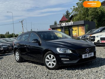 Volvo V60, 2014, Дизель, 1.6 л., 238 тис. км, Універсал, Чорний, Стрий 109373 фото