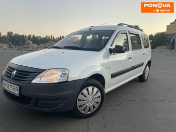 Renault Logan, 2012, Газ пропан-бутан / Бензин, 1.6 л., 148 тис. км, Універсал, Білий, Харків Cars-Pr-275491 фото