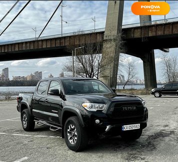 Toyota Tacoma, 2016, Бензин, 3.5 л., 142 тис. км, Пікап, Чорний, Київ Cars-Pr-175555 фото