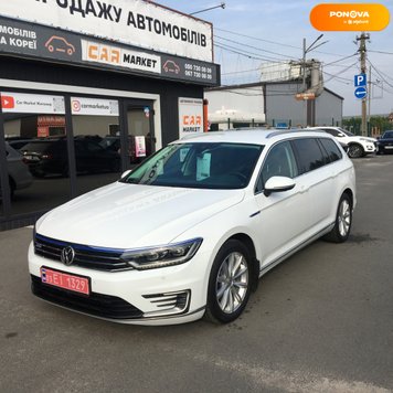 Volkswagen Passat B8, 2016, Гібрид (HEV), 1.4 л., 245 тис. км, Універсал, Білий, Житомир 192880 фото