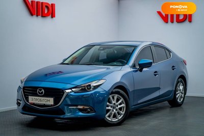 Mazda 3, 2018, Бензин, 1.5 л., 92 тис. км, Седан, Синій, Київ 38790 фото
