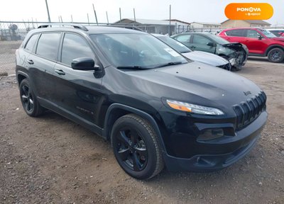 Jeep Cherokee, 2018, Бензин, 3.2 л., 93 тис. км, Позашляховик / Кросовер, Чорний, Ужгород Cars-EU-US-KR-30952 фото