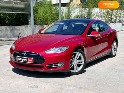 Tesla Model S, 2014, Електро, 194 тис. км, Ліфтбек, Червоний, Київ 38686 фото