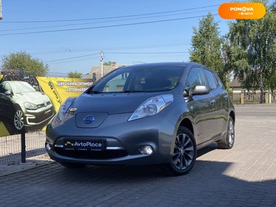 Nissan Leaf, 2015, Електро, 127 тыс. км, Хетчбек, Серый, Луцк 45168 фото