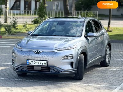 Hyundai Kona, 2020, Електро, 51 тис. км, Позашляховик / Кросовер, Сірий, Коломия Cars-Pr-58754 фото