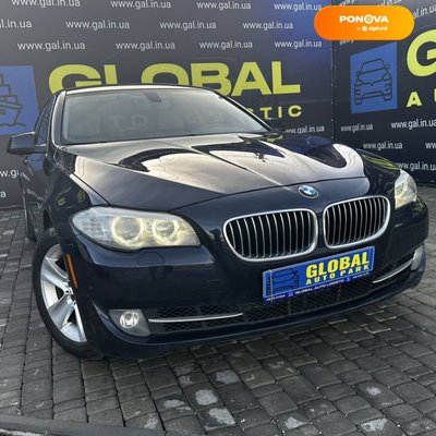 BMW 5 Series, 2013, Бензин, 2 л., 267 тис. км, Седан, Синій, Львів 10375 фото