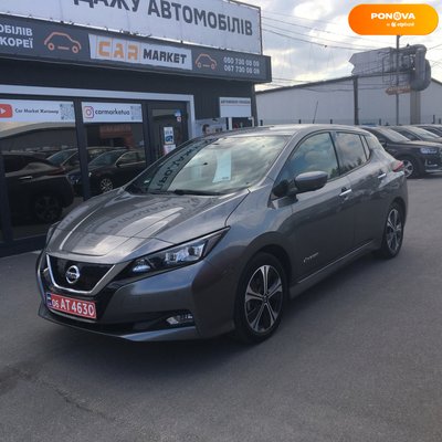 Nissan Leaf, 2019, Електро, 87 тис. км, Хетчбек, Сірий, Житомир 36102 фото