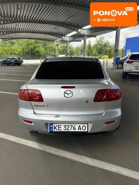Mazda 3, 2004 р., Бензин, 290 тис. км, Седан, Сірий, Запоріжжя AT-10396292 фото