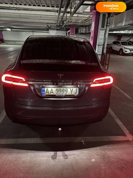 Tesla Model X, 2017, Електро, 186 тис. км, Позашляховик / Кросовер, Сірий, Київ Cars-Pr-62105 фото