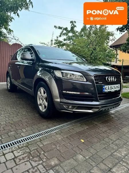 Audi Q7, 2007 р., Газ пропан-бутан / Бензин, 200 тис. км, Позашляховик / Кросовер, Сірий, Житомир AT-10413632 фото