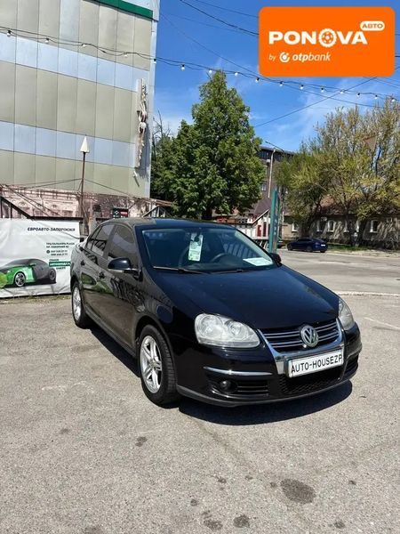 Volkswagen Jetta, 2007 р., Бензин, 169 тис. км, Седан, Чорний, Запоріжжя AT-10416946 фото