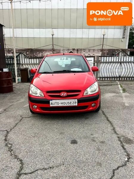 Hyundai Getz, 2008 р., Бензин, 145 тис. км, Хетчбек, Червоний, Запоріжжя AT-10417715 фото