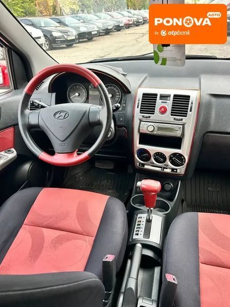 Hyundai Getz, 2008 р., Бензин, 145 тис. км, Хетчбек, Червоний, Запоріжжя AT-10417715 фото
