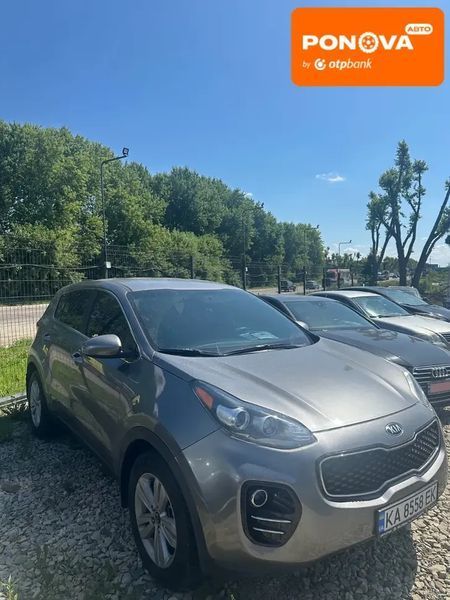 Kia Sportage, 2017 р., Бензин, 110 тис. км, Позашляховик / Кросовер, Сірий, Львів AT-10397640 фото