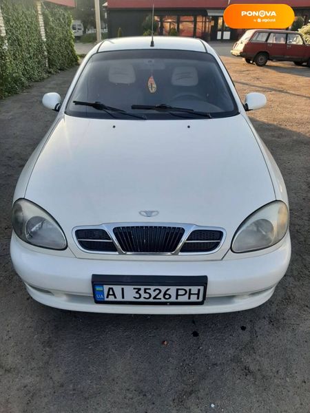 Daewoo Lanos, 2005, Газ пропан-бутан / Бензин, 1.6 л., 300 тис. км, Седан, Білий, Біла Церква Cars-Pr-67266 фото