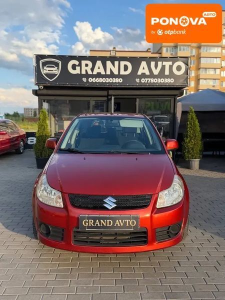 Suzuki SX4, 2008 г., Бензин, 148 тыс. км, Хетчбек, Красный, Софіївська Борщагівка AT-10420315 фото