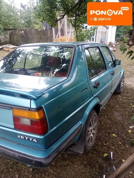 Volkswagen Jetta, 1987 г., Бензин, 346 тыс. км, Седан, Зеленый, Золотоноша AT-10403761 фото