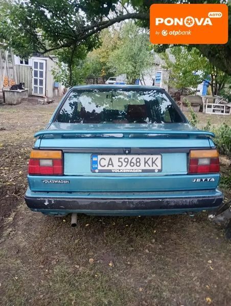 Volkswagen Jetta, 1987 г., Бензин, 346 тыс. км, Седан, Зеленый, Золотоноша AT-10403761 фото