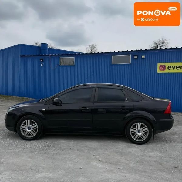 Ford Focus, 2005 р., Бензин, 121 тис. км, Седан, Чорний, Дніпро (Дніпропетровськ) AT-10414684 фото