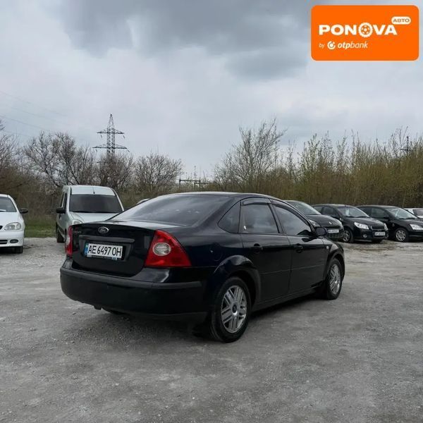 Ford Focus, 2005 р., Бензин, 121 тис. км, Седан, Чорний, Дніпро (Дніпропетровськ) AT-10414684 фото