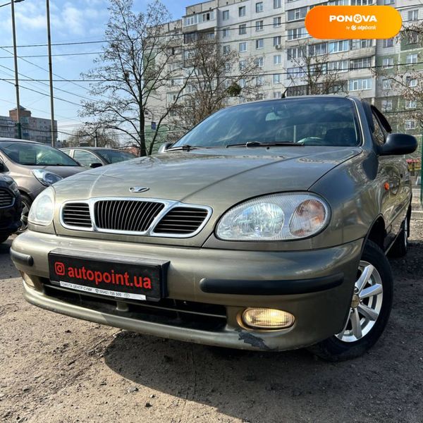 Daewoo Lanos, 2007, Газ пропан-бутан / Бензин, 1.5 л., 204 тис. км, Седан, Бежевий, Суми 38998 фото