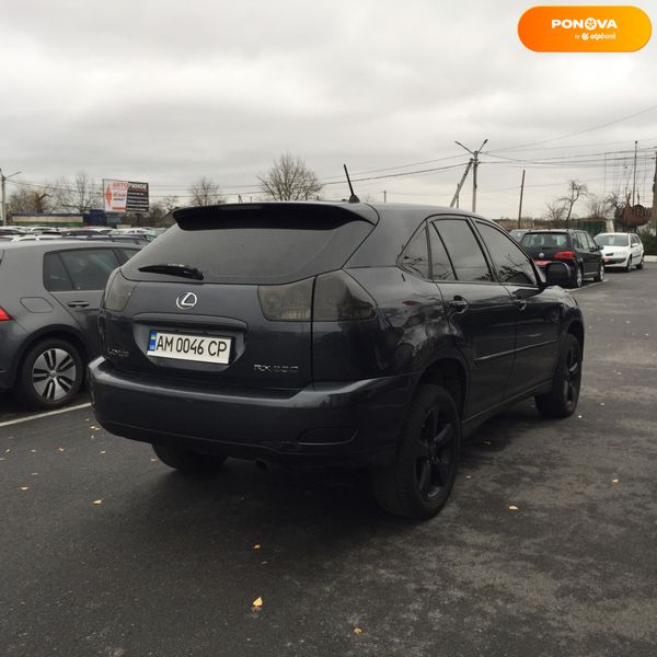 Lexus RX 330, 2005, Бензин/Газ, 3.3 л., 365 тис. км, Позашляховик / Кросовер, Сірий, Житомир 4406 фото