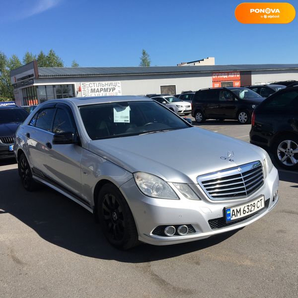 Mercedes-Benz E 220, 2009, Дизель, 2.2 л., 171 тис. км, Седан, Сірий, Житомир 37994 фото