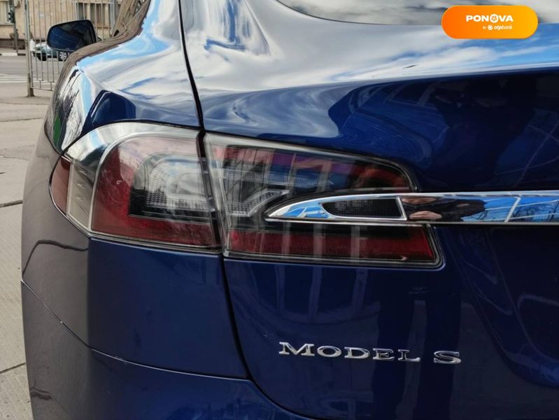 Tesla Model S, 2017, Електро, 133 тис. км, Ліфтбек, Синій, Харків 27619 фото