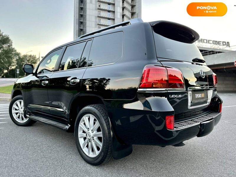 Lexus LX, 2008, Газ пропан-бутан / Бензин, 5.66 л., 139 тис. км, Позашляховик / Кросовер, Чорний, Київ 109803 фото