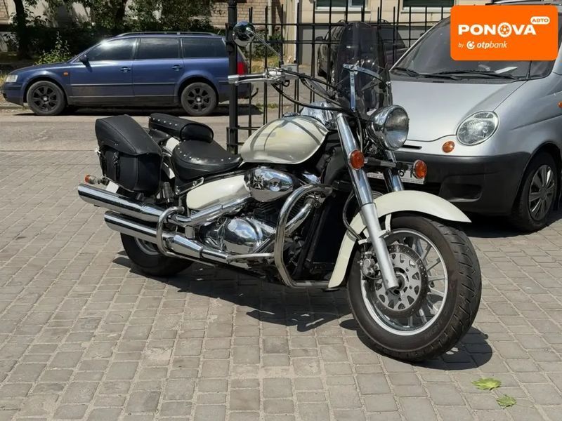 Suzuki Intruder 400 Classic, 2005 р., Бензин, 40 тис. км, Мотоцикл Чоппер, Білий, Дніпро (Дніпропетровськ) AT-10418763 фото