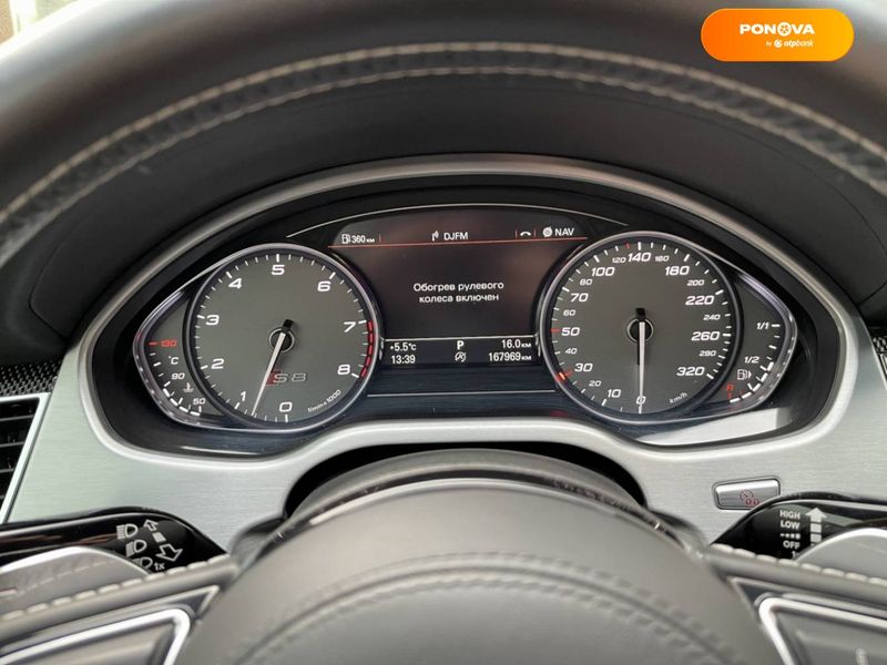 Audi S8, 2013, Бензин, 3.99 л., 168 тыс. км, Седан, Чорный, Киев 43255 фото