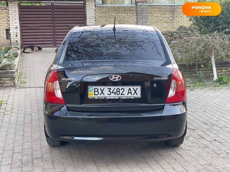 Hyundai Accent, 2008, Бензин, 1.4 л., 16 тис. км, Седан, Чорний, Вінниця Cars-Pr-66277 фото